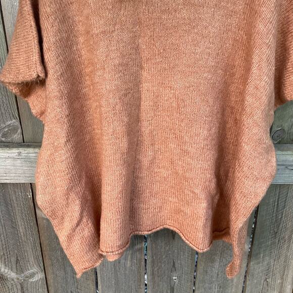 NWT Universal Thread Women's Knit Cowl Neck Sweater Pullover Orange Medium - Picture 8 of 9